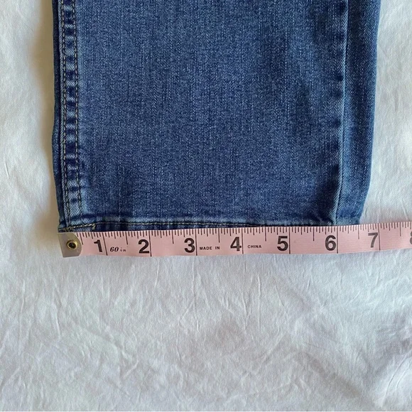 Calvin Klein Jeans Women’s 14 Blue Denim Medium Wash Slim Boyfriend Stretch - Picture 10 of 10